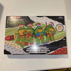 Teenage Mutant‎ Ninja Turtles TMNT Advent Calendar 2024 Nano Metalfigs - New!